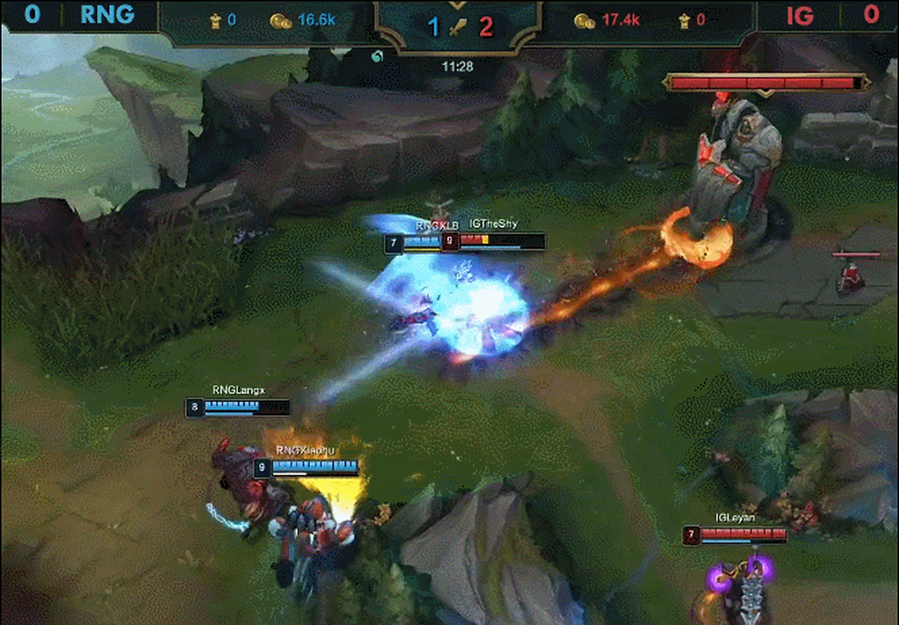 RNG力克IG,Inspired操刀奇招英雄翻盘八强赛3:2(巴黎) RNG力克IG,Inspired操刀奇招英雄翻盘八强赛3:2(巴黎)