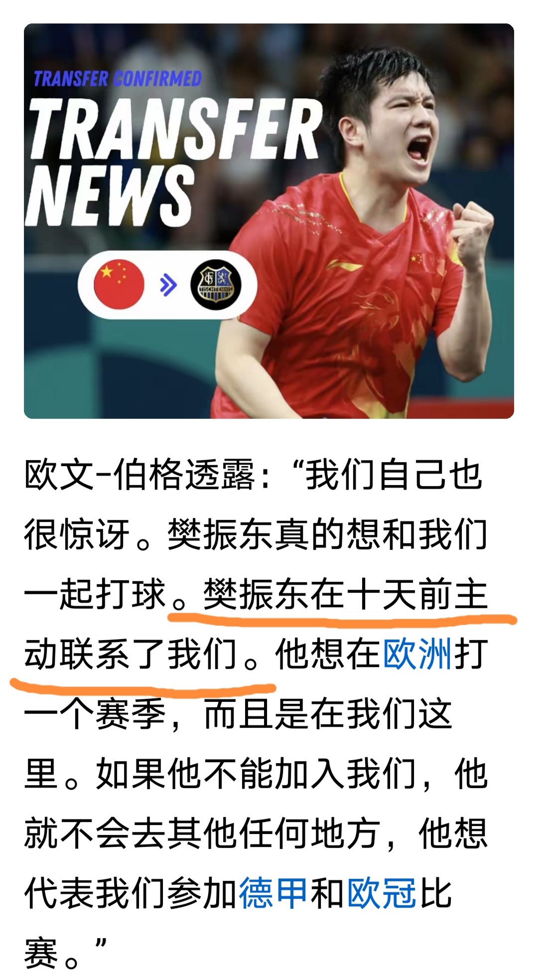 波兰队完胜英格兰队，樊振东统治全场的简单介绍